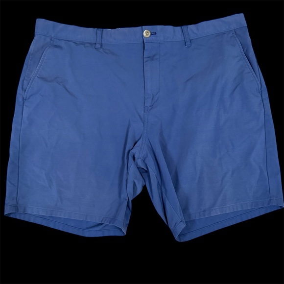 johnnie-O Classic Blue Flat Front Shorts, size 40 - Picture 1 of 4